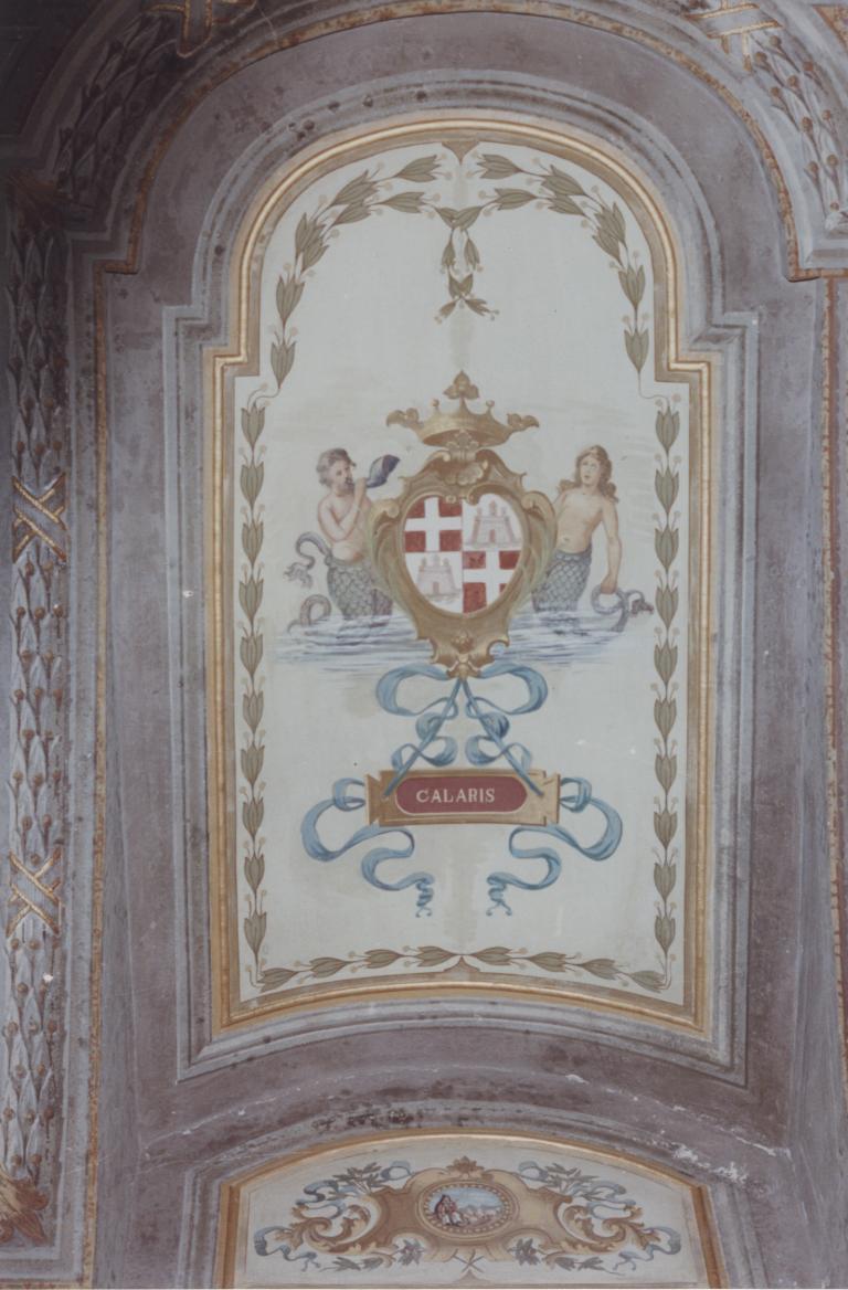 Stemma di Cagliari, stemma (dipinto) - ambito sardo (sec. XX)