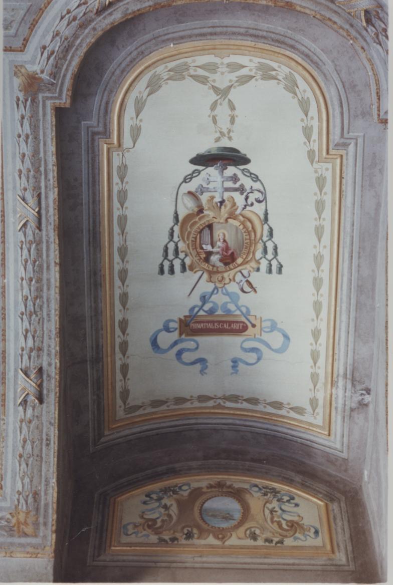 Stemma della cattedrale di Cagliari, Santa Cecilia (dipinto) - ambito sardo (sec. XX)