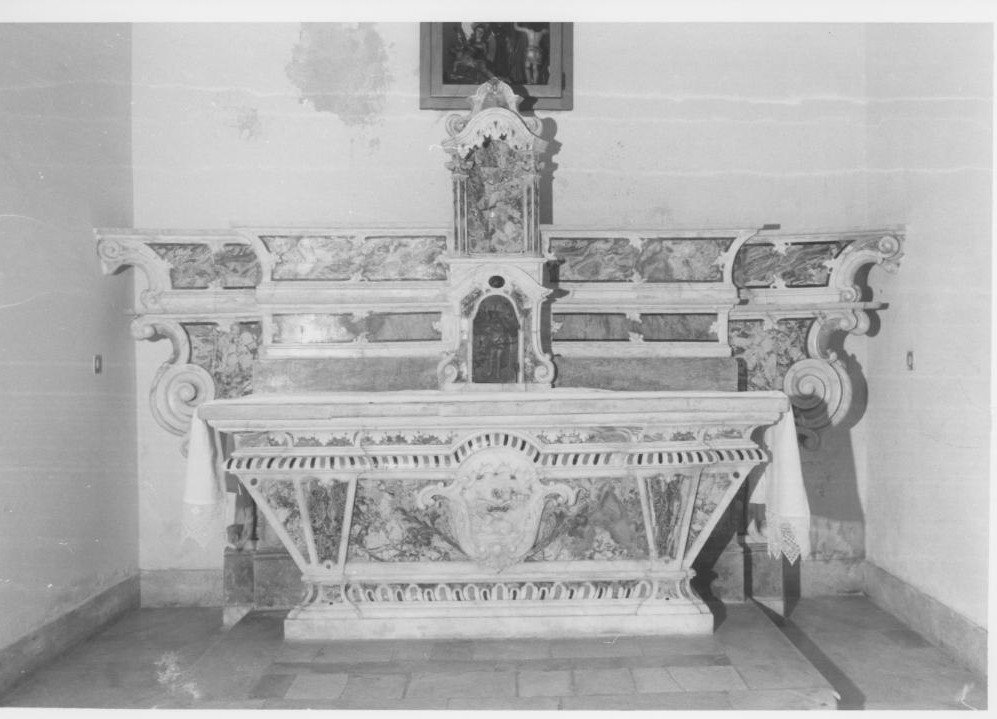 Altare di San Domenico (altare) - bottega liguro-lombarda (inizio sec. XIX)