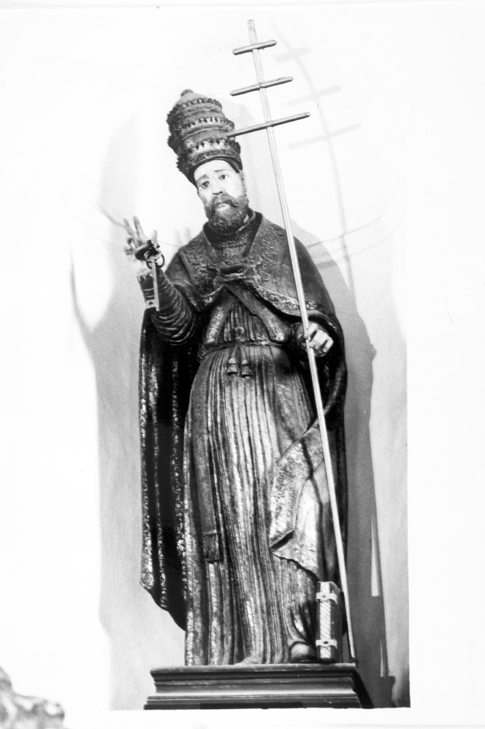 San Pietro (statua) - bottega sarda (sec. XVII)