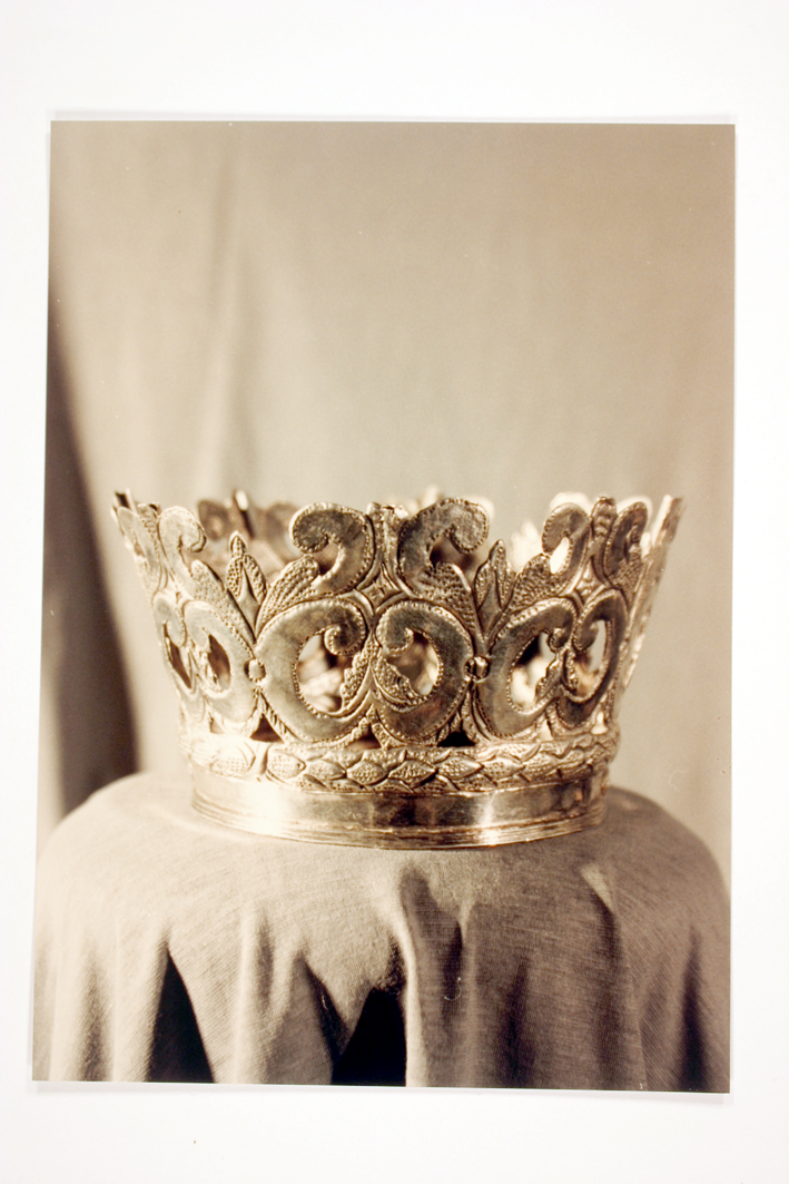 corona da statua - bottega sarda (sec. XVII)