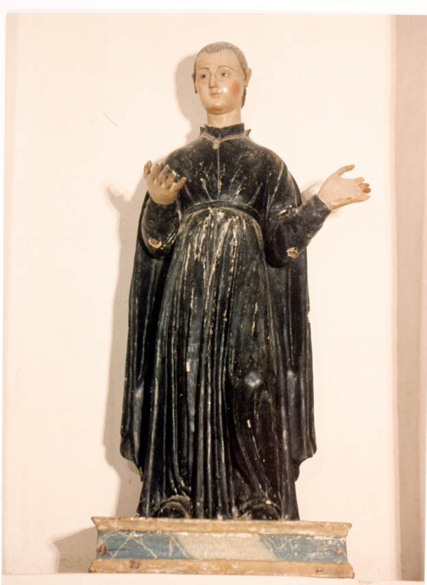 Santo gesuita (statua) - bottega sarda (sec. XVII)