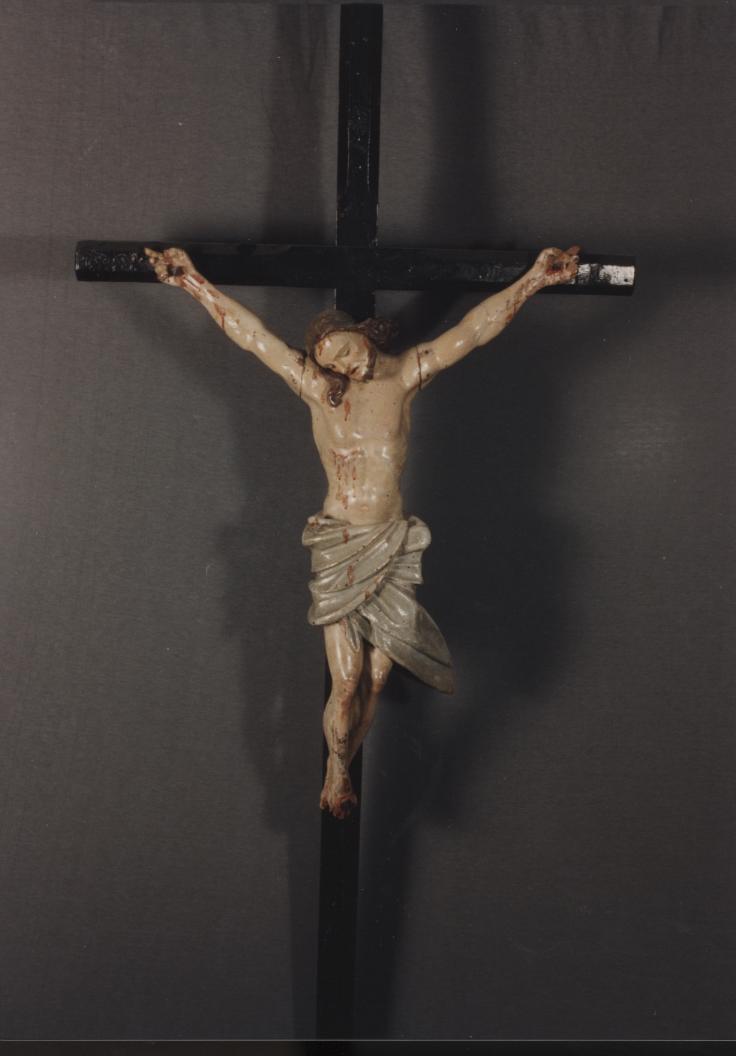 Cristo crocifisso (crocifisso) - bottega sarda (prima metà sec. XVIII)