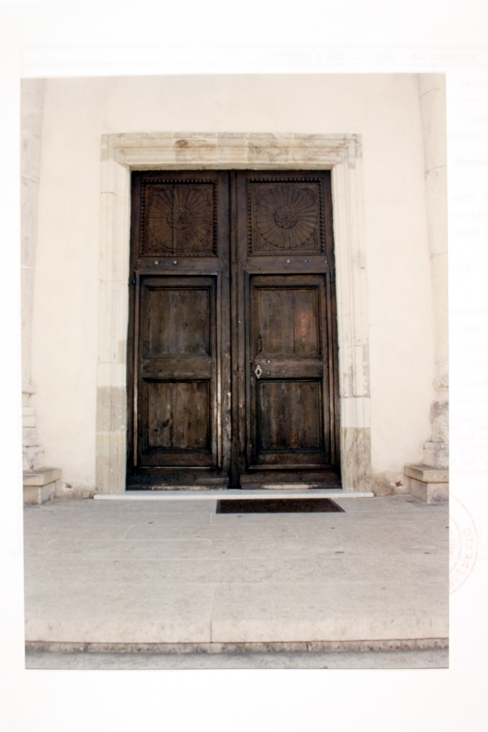 portale maggiore - bottega sarda (prima metà sec. XVIII)