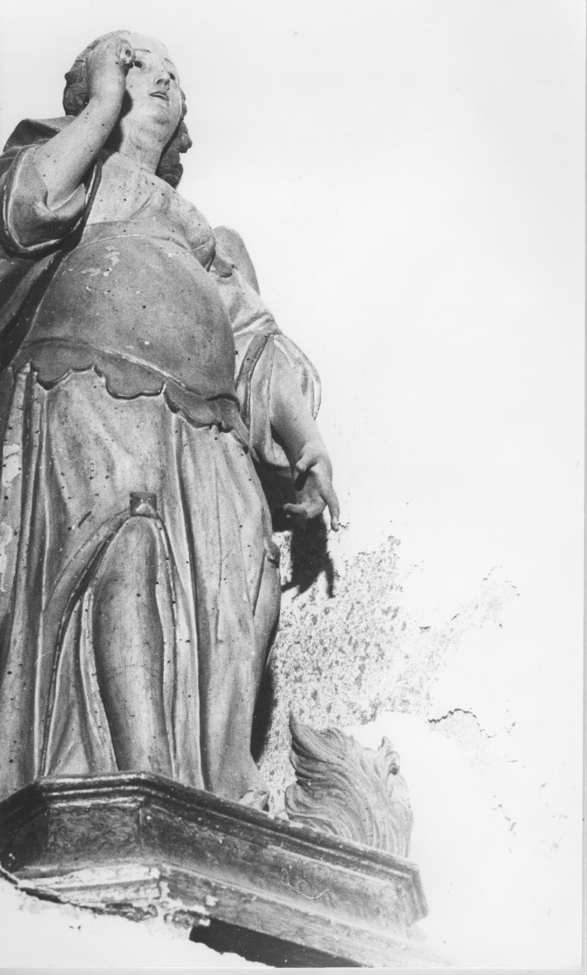 angelo (scultura) di Lonis Giuseppe Antonio (bottega) (sec. XVIII)