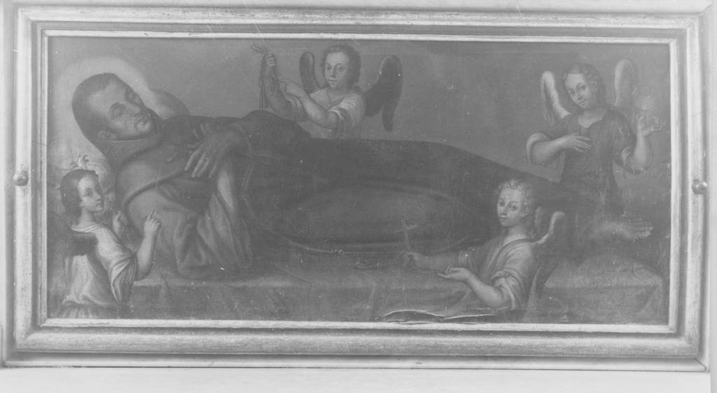 San Salvatore da Horta (dipinto) di Scaleta Sebastiano (attribuito) (sec. XVIII)
