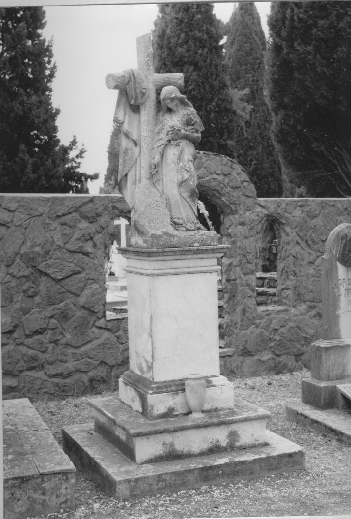 figura femminile (monumento funebre) di Serreli E (sec. XIX)