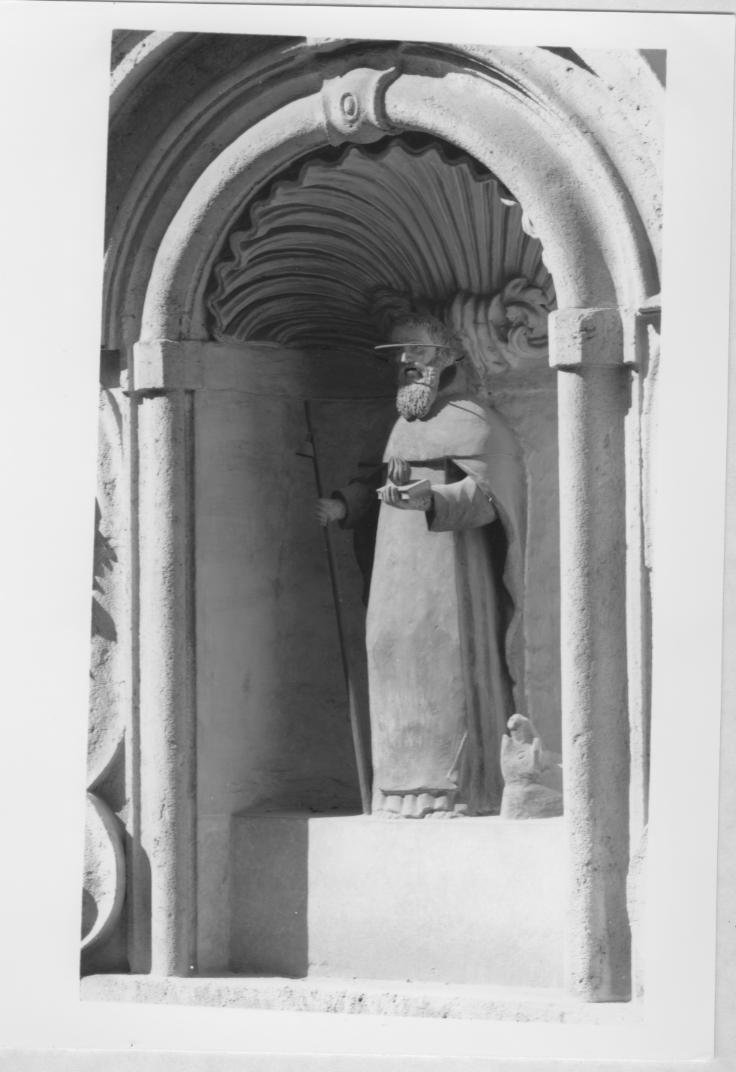 Sant'Antonio Abate (statua) - bottega sarda (secc. XVI/ XVII)