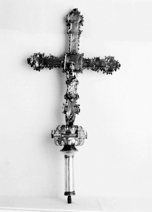 croce processionale - bottega oristanese (sec. XVI)