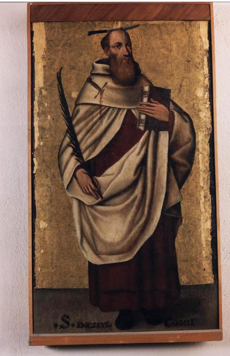 Sant'Angelo carmelitano (dipinto, elemento d'insieme) di Castagnola Bartolomeo (sec. XVII)