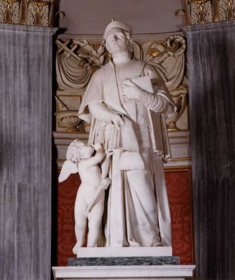 San Giovanni Nepomuceno (statua) di Galassi Andrea (sec. XIX)