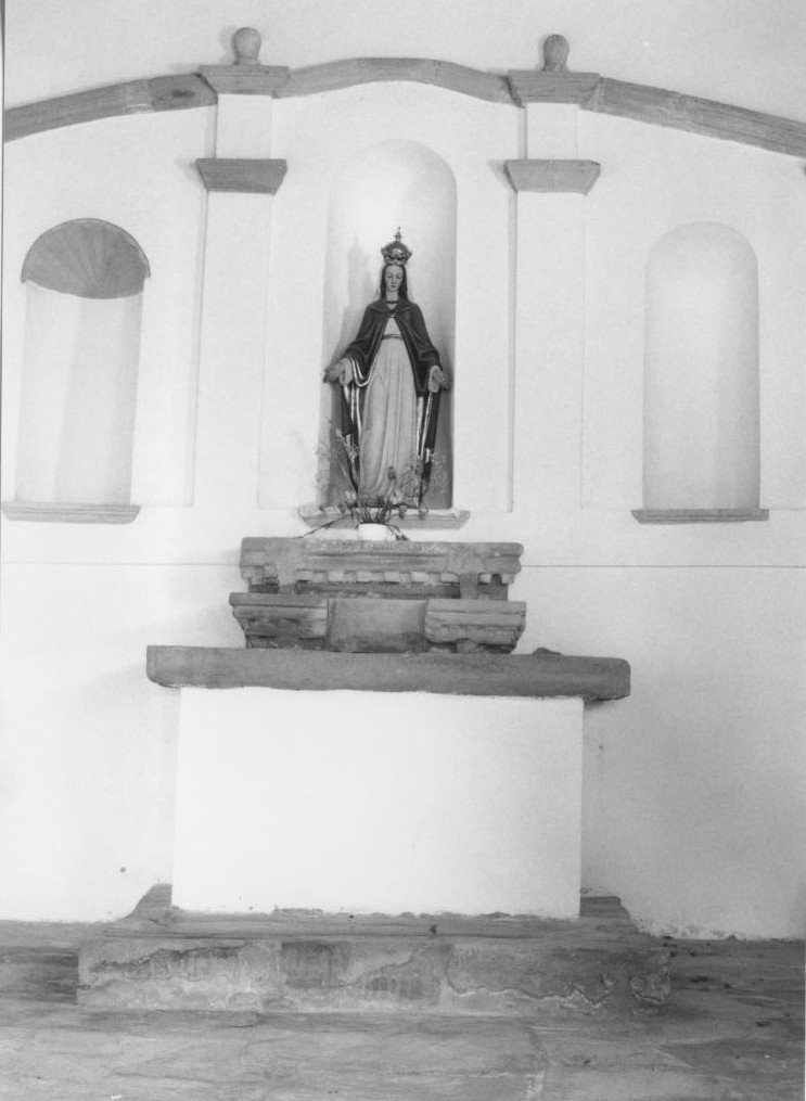 altare maggiore - bottega sarda (secc. XVII/ XVIII)