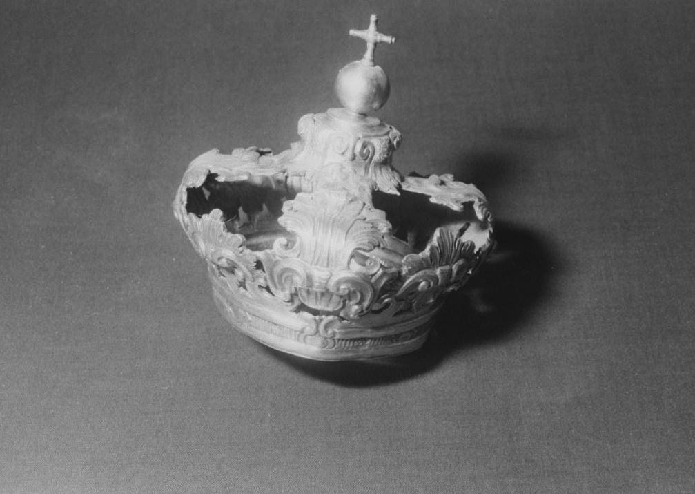 corona da statua - bottega cagliaritana (seconda metà sec. XVIII)