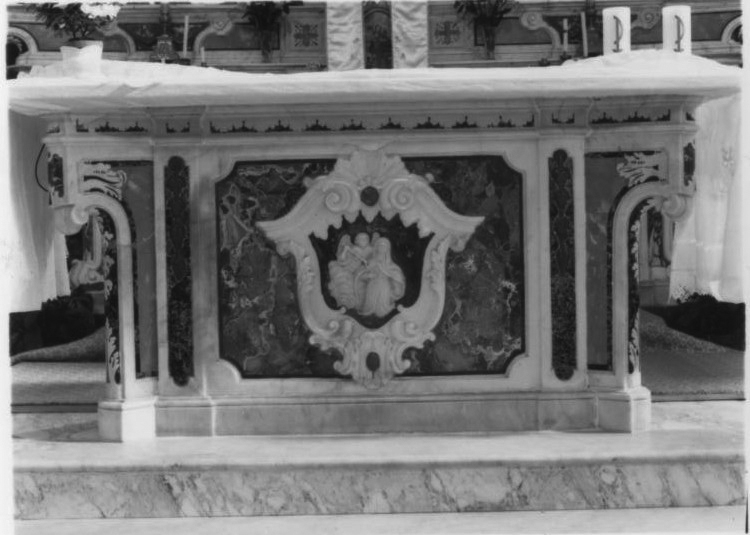 Santa Teresa del Bambino Gesù (altare) di Franco Domenico (fine/inizio, seconda metà secc. XVIII/ XIX, sec. XX)