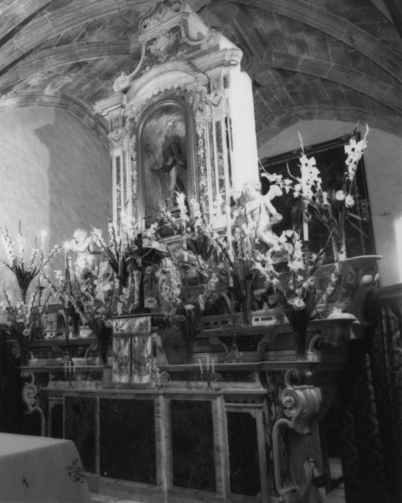 altare maggiore di Franco Domenico (fine/inizio, seconda metà secc. XVIII/ XIX, sec. XX)