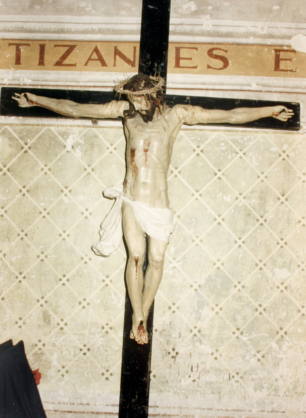 Cristo crocifisso (croce) - bottega sarda (prima metà sec. XIX)