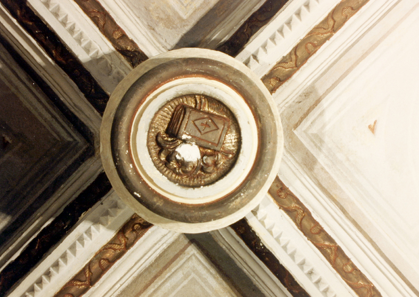 chiave di volta - bottega sarda (primo quarto sec. XVII)