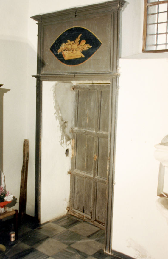 mostra di porta - bottega sarda (seconda metà sec. XIX)