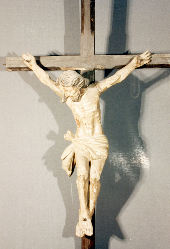 Cristo crocifisso (croce) - bottega sarda (sec. XVIII)