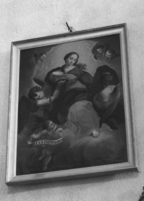 Madonna con angeli (dipinto) di Marghinotti Giovanni (prima metà sec. XIX)