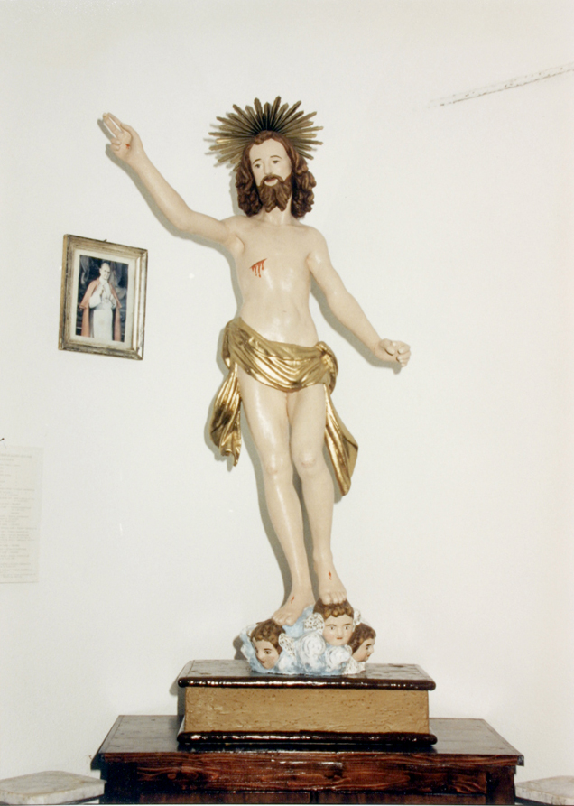 Cristo risorto (statua) - bottega sarda (sec. XVIII)