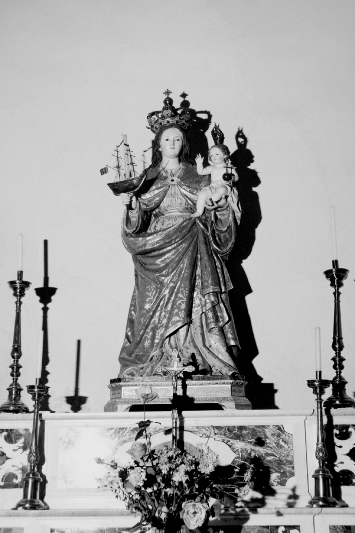 Madonna di Bonaria, Madonna con Bambino (statua) - bottega sarda (sec. XIX)
