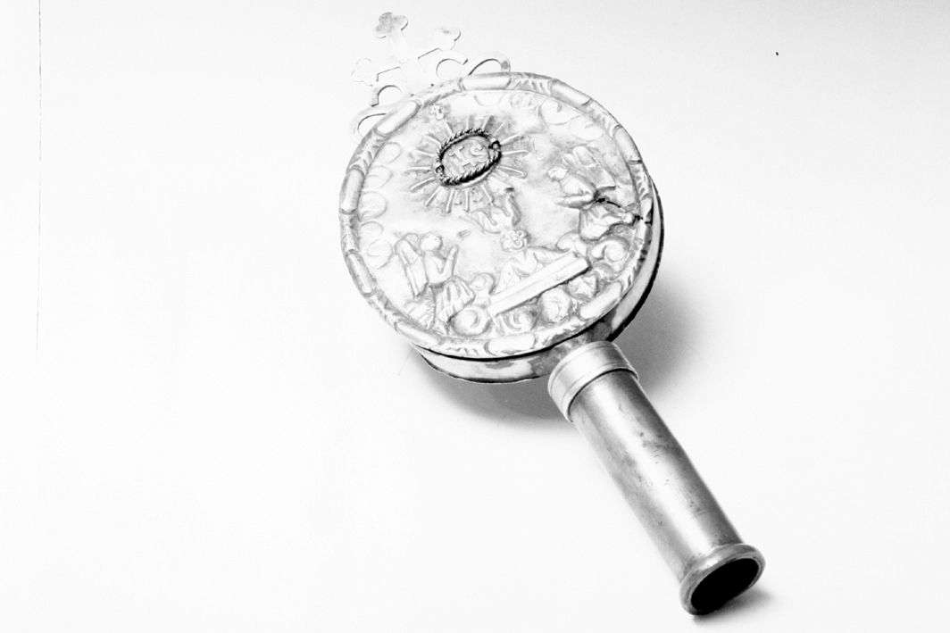 emblema di confraternita - bottega sarda (metà sec. XIX)