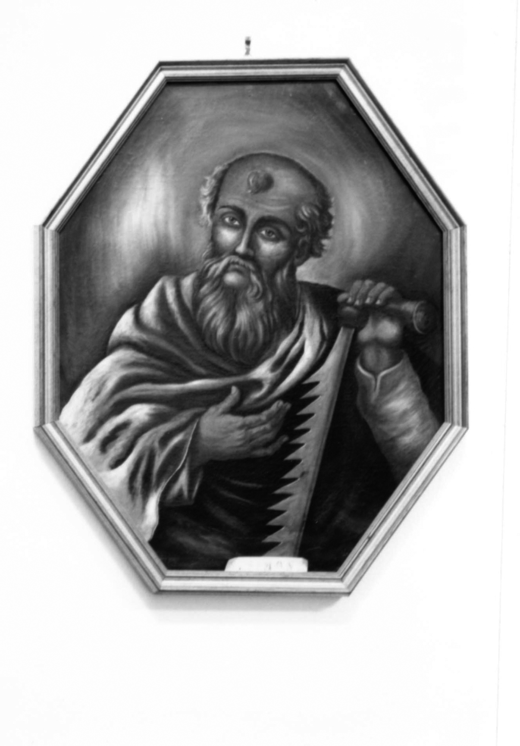 apostolo (dipinto) - ambito sardo (seconda metà sec. XIX)