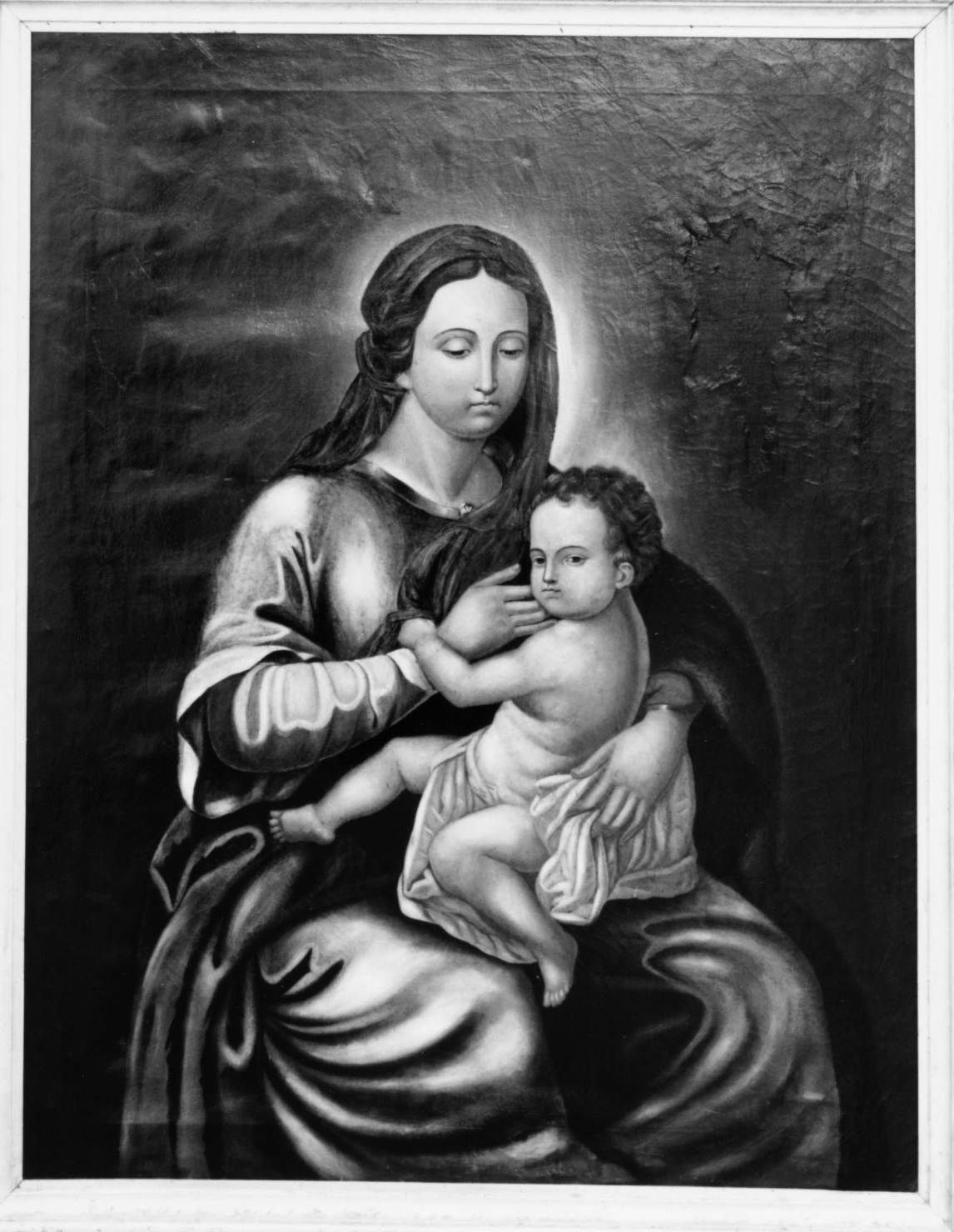 Madonna con Bambino (dipinto) - ambito sardo (prima metà sec. XIX)