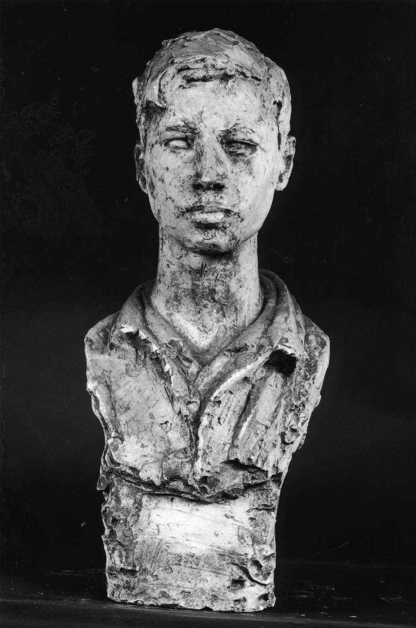 L'allievo Mazzetti, busto di giovane (scultura) di Andreotti Libero (sec. XX)