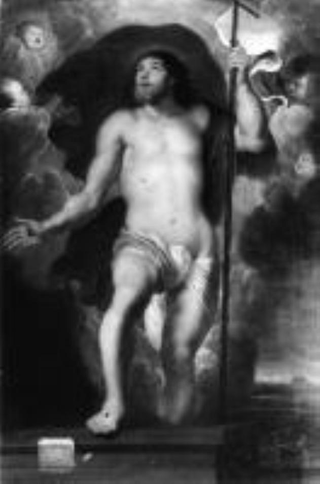 resurrezione di Cristo (dipinto) di Rubens Pieter Paul (scuola) (sec. XVII)