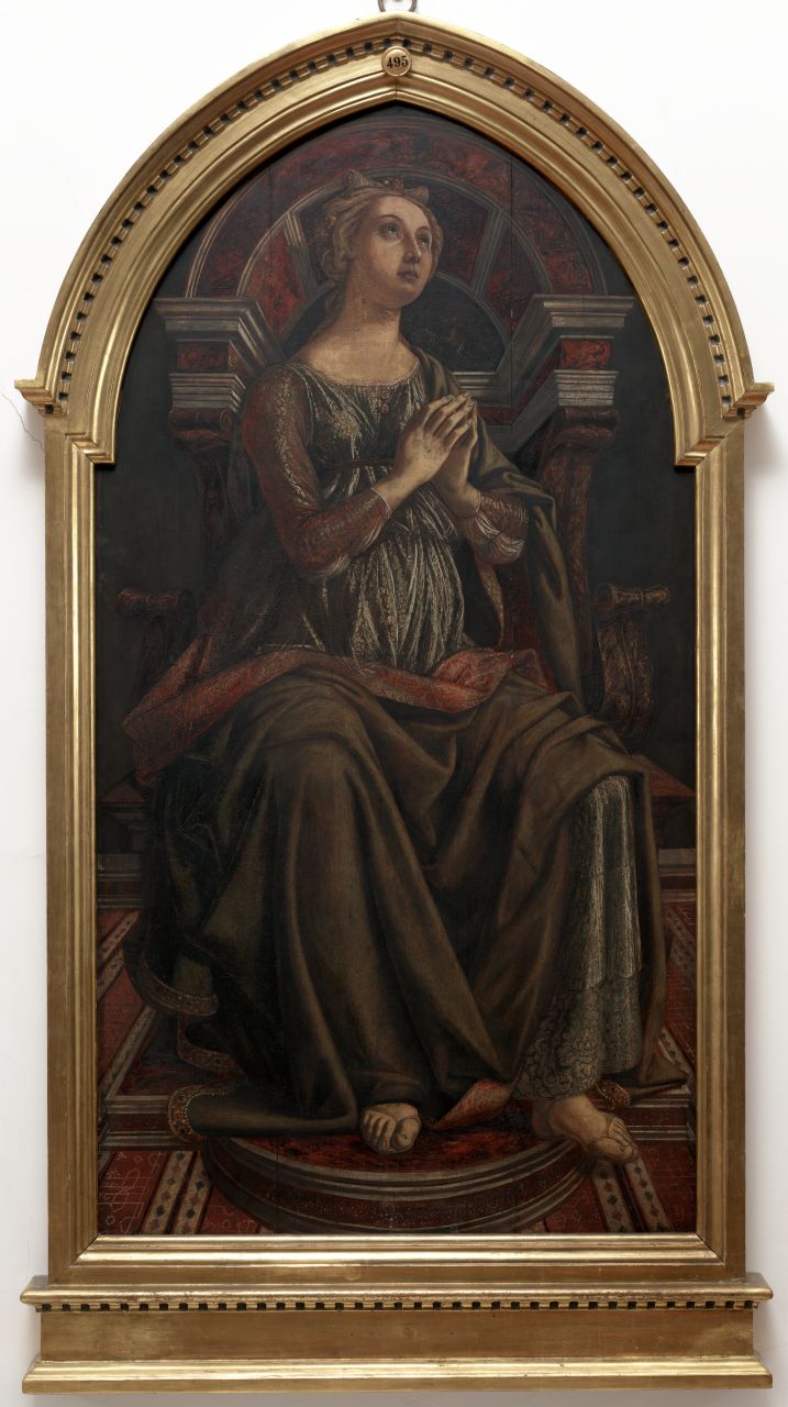 Speranza (dipinto) di Benci Pietro detto Piero del Pollaiolo, Benci Antonio detto Pollaiolo (sec. XV)