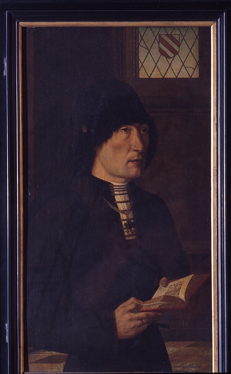 ritratto di Pierantonio Baroncelli (scomparto di trittico) di Maestro dei Ritratti Baroncelli (sec. XV)