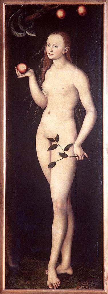 Eva (dipinto) di Cranach Lucas il Vecchio (sec. XVI)