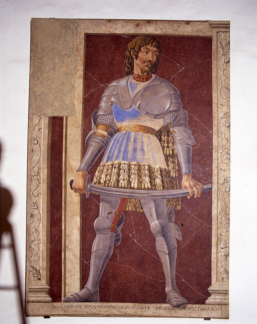 ritratto di Filippo Ispanico (dipinto) di Andrea del Castagno (sec. XV)