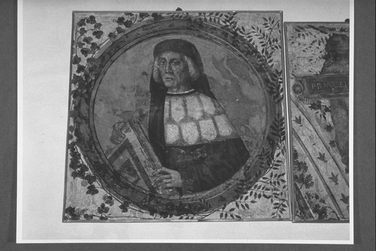 giureconsulto (dipinto, frammento) - ambito Italia centrale (prima metà sec. XVI)