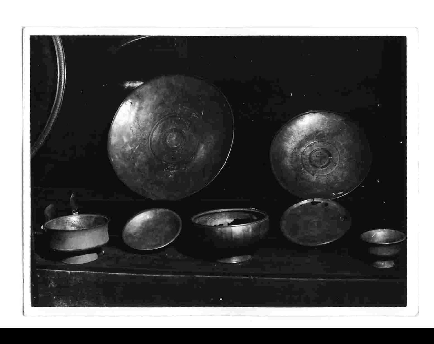 patena, insieme - bottega umbra (sec. VI)
