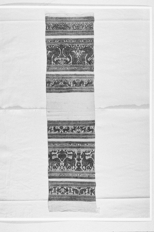 tovaglia, opera isolata - manifattura umbra (seconda metà sec. XV)