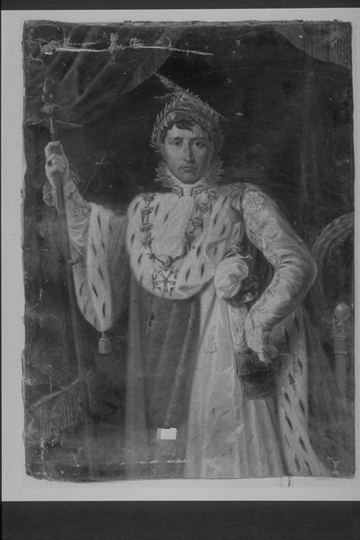 ritratto di Napoleone I (dipinto, opera isolata) di Garbi Domenico (attribuito) (primo quarto sec. XIX)