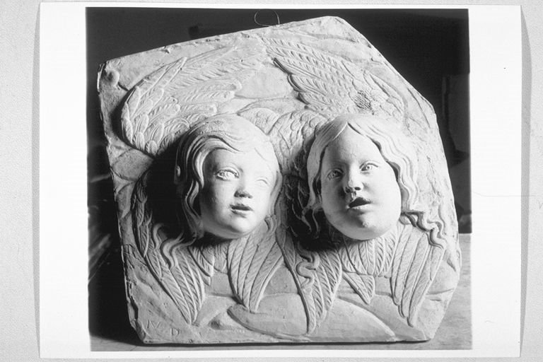 cherubini (calco, opera isolata) - manifattura umbra (primo quarto sec. XX)