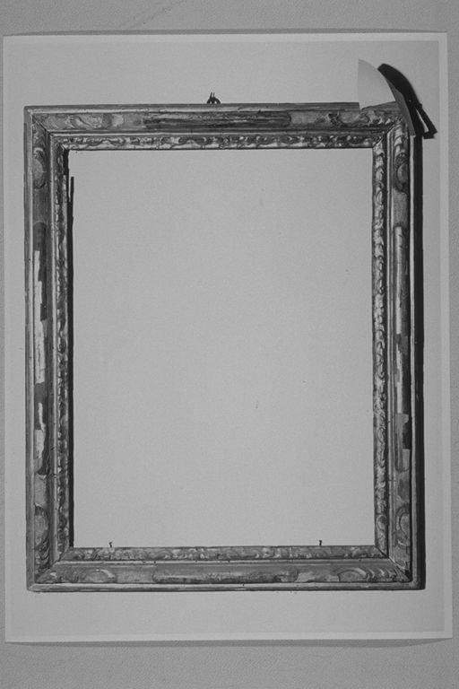 cornice, opera isolata - manifattura umbra (sec. XVII)