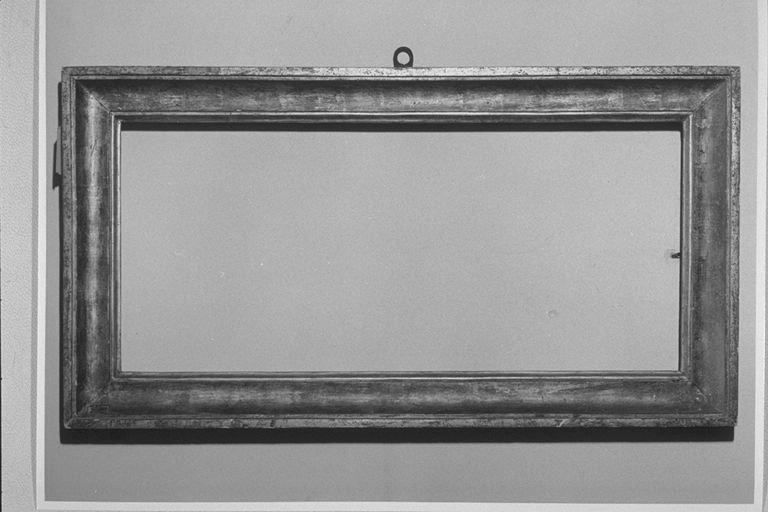 cornice, opera isolata - manifattura umbra (sec. XIX)