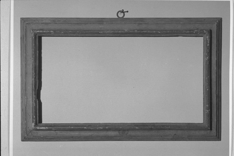 cornice, opera isolata - manifattura umbra (sec. XIX)