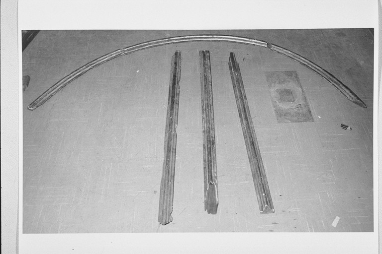 cornice, frammento - manifattura italiana (fine/inizio secc. XVII/ XVIII)