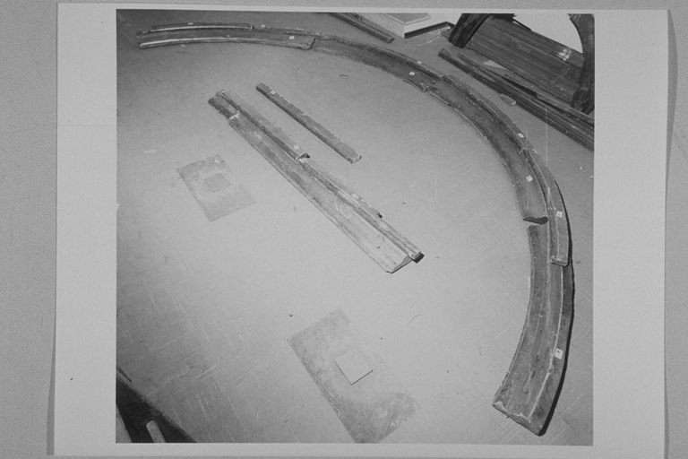 cornice, frammento - ambito umbro (fine/inizio secc. XVIII/ XIX)