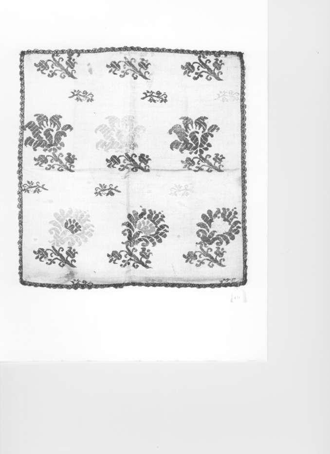 velo di calice, frammento - ambito Italia centrale (sec. XVII)