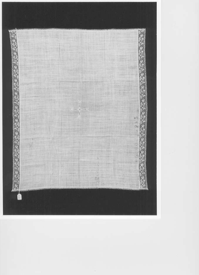 amitto, opera isolata - produzione italiana (sec. XVIII)