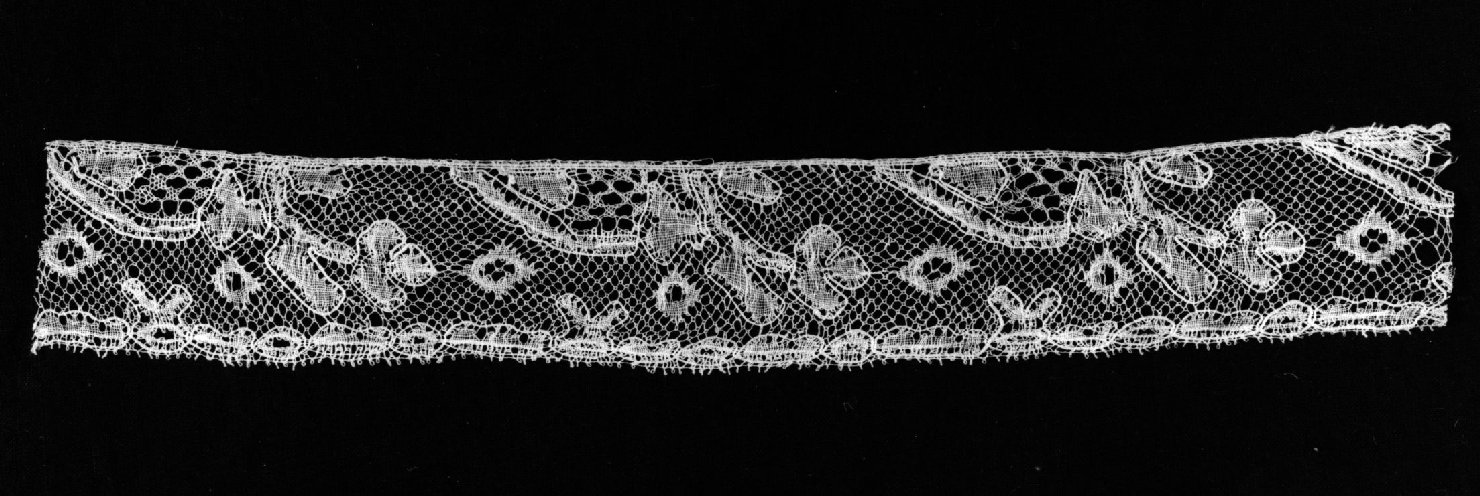 bordo, frammento - manifattura francese (secondo quarto sec. XVIII)