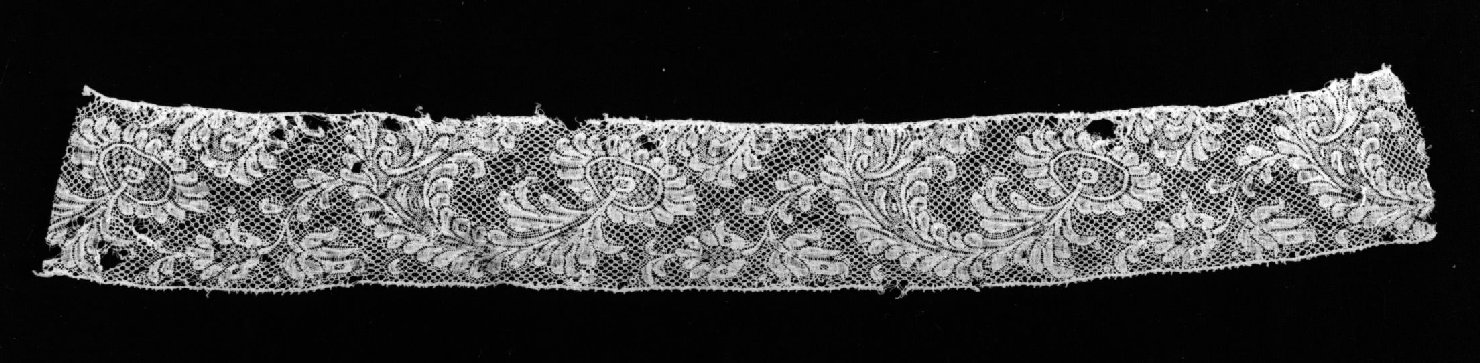 bordo, frammento - manifattura francese (secondo quarto sec. XVIII)