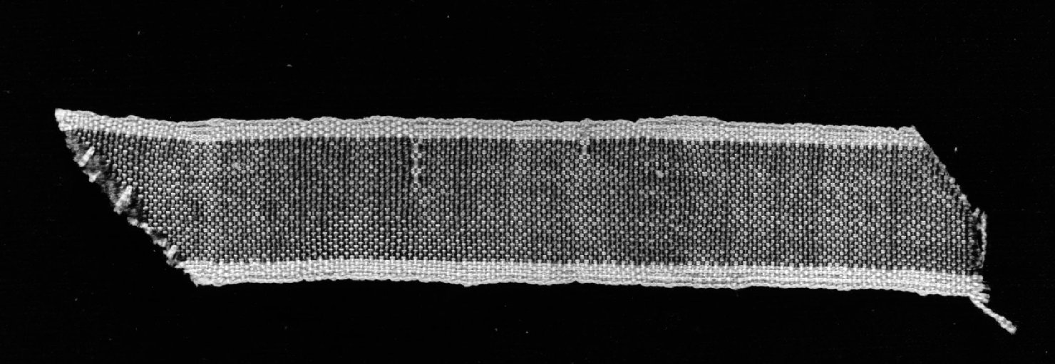 nastro, frammento - manifattura italiana (sec. XIX)